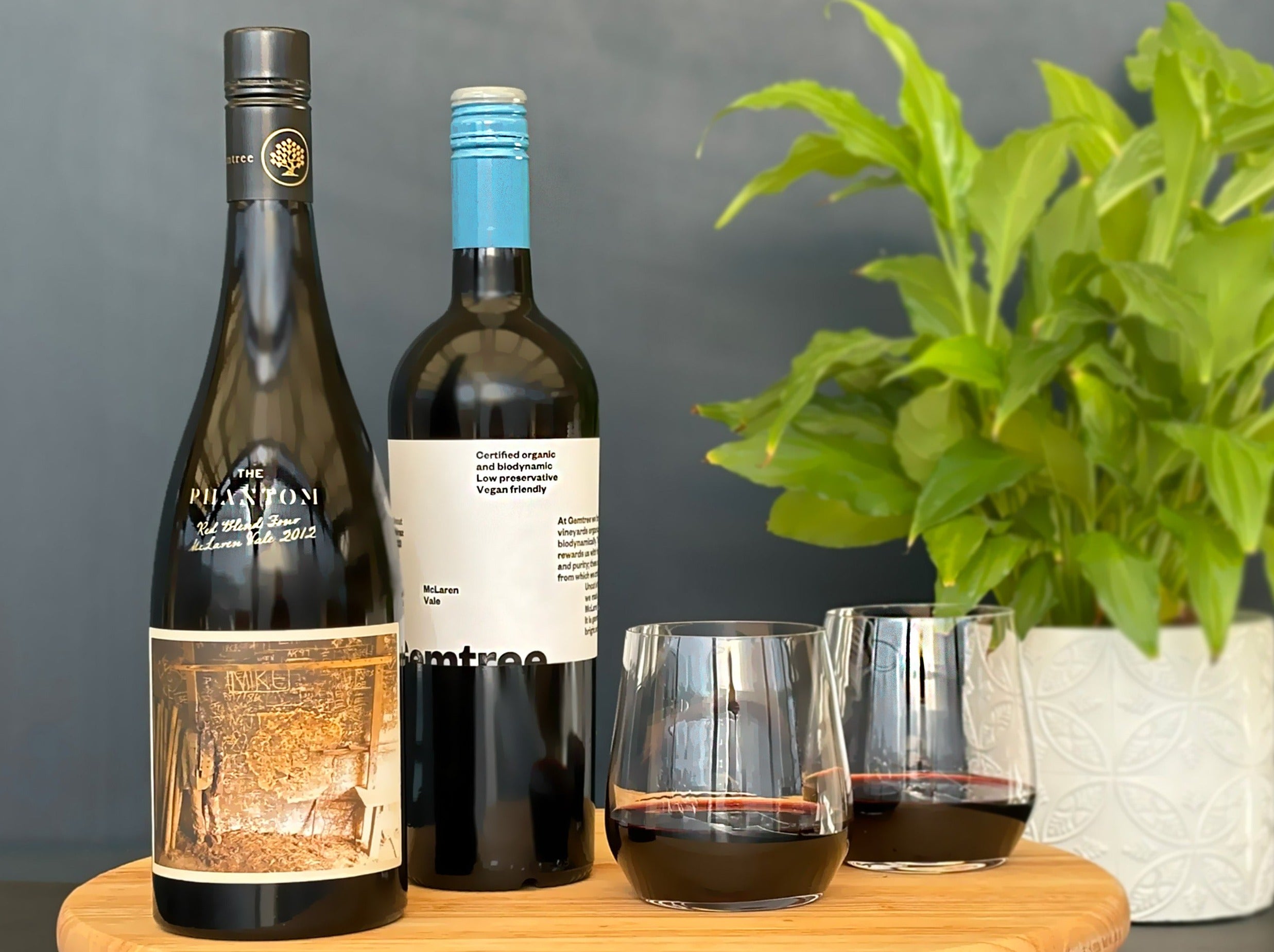 Gemtree Winter Pack - 2022 Uncut Shiraz & 2012 The Phantom Red Blend Four